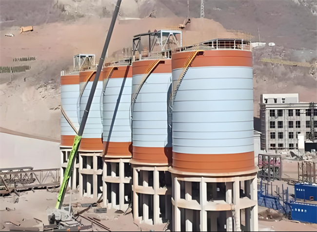 和平镇高架钢板仓