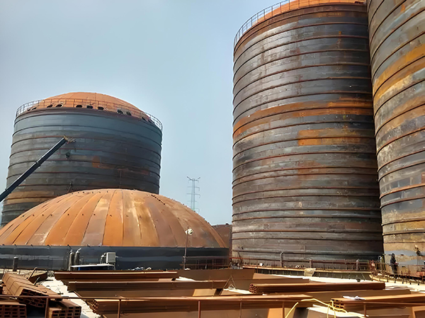 和平镇焦粉钢板仓